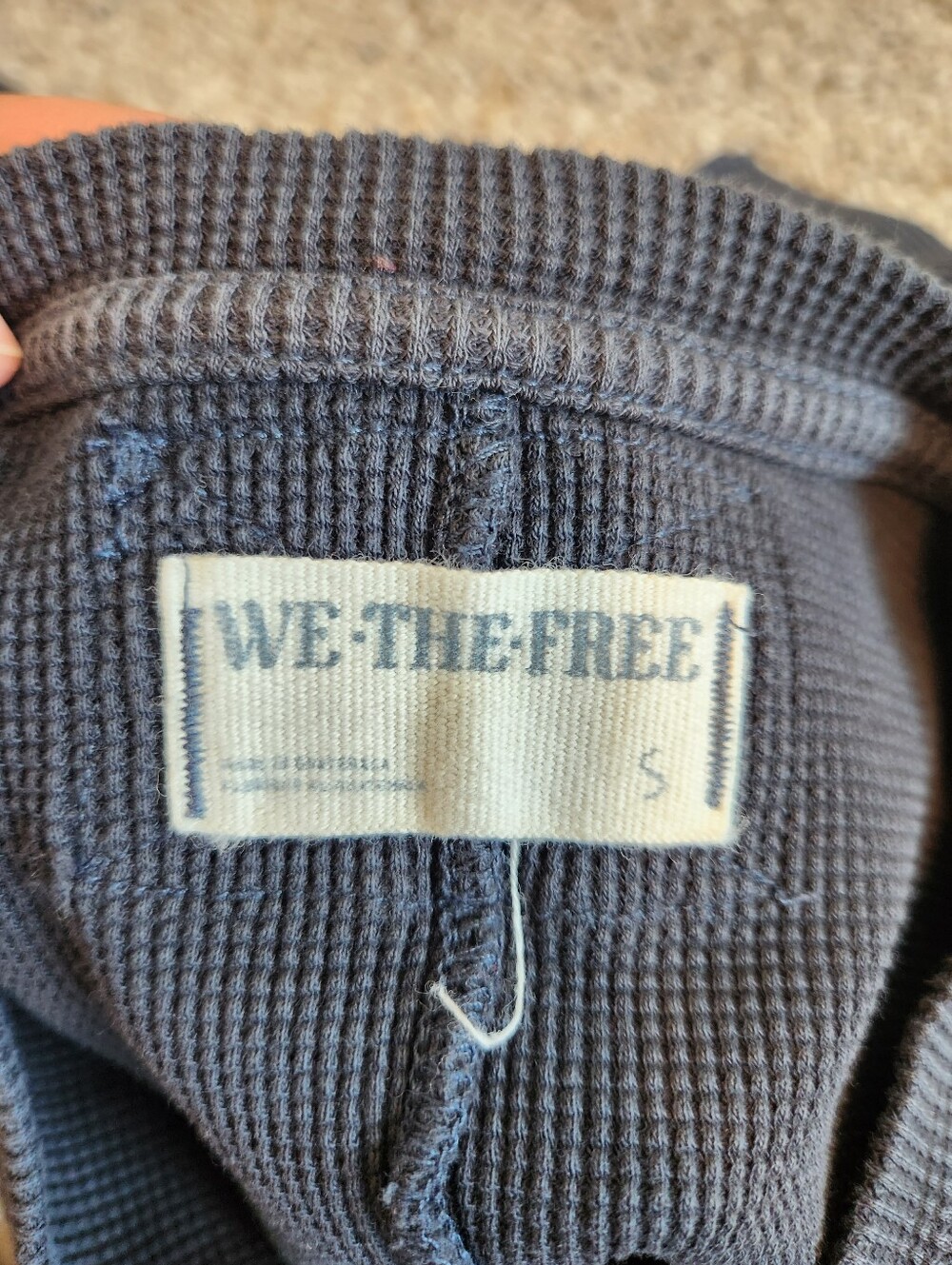 We The Free Easy Does It Tee Long Sleeve Thermal Size Small - Picture 6 of 9